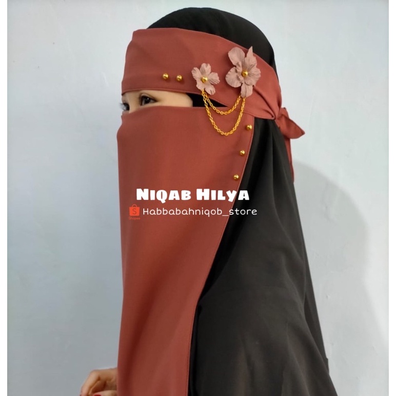 Niqab Bandana Cadar Yaman Wolfis Ceruty Niqob Bandana Niqob Cadar Murah Niqab HILYA