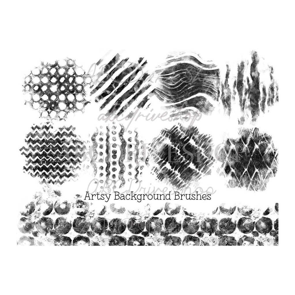 Procreate Brush - Procreate Background Brushes Vol I, II &amp; III