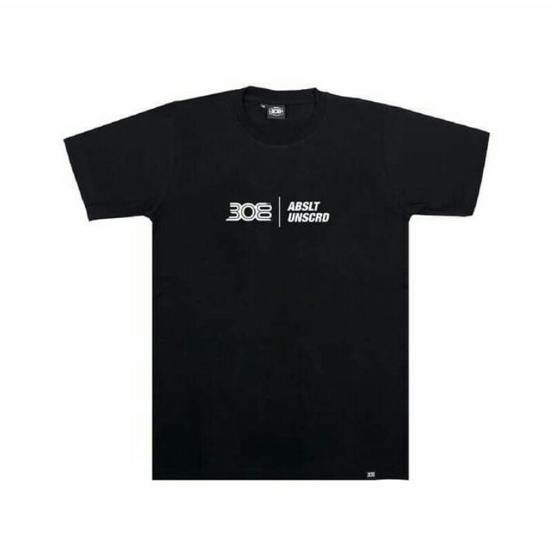 308 ABSLT BLACK KAOS UNISEX FREE STIKER