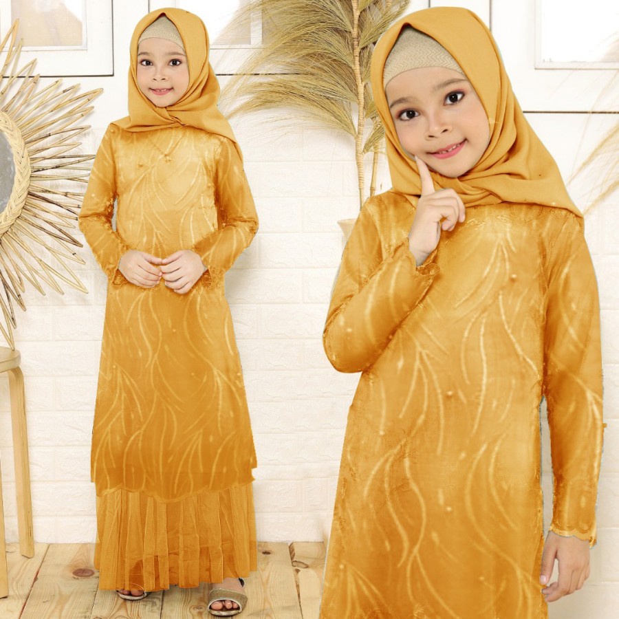 DRESS PESTA ANAK/ LONGDRESS PESTA ANAK/ MAXI ARSY KID / DRES PANJANG ANAK/ DRES ANAK REMAJA / DRES A