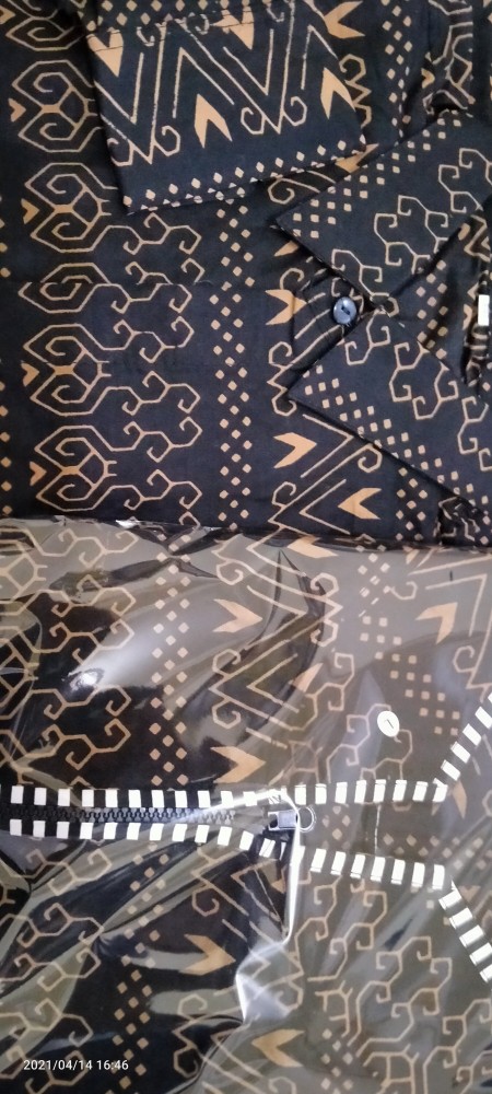 Batik Couple• Tunik/dress Batik Couple Kemeja Batik Pria • Baju Batik Couple Semut Hitam •