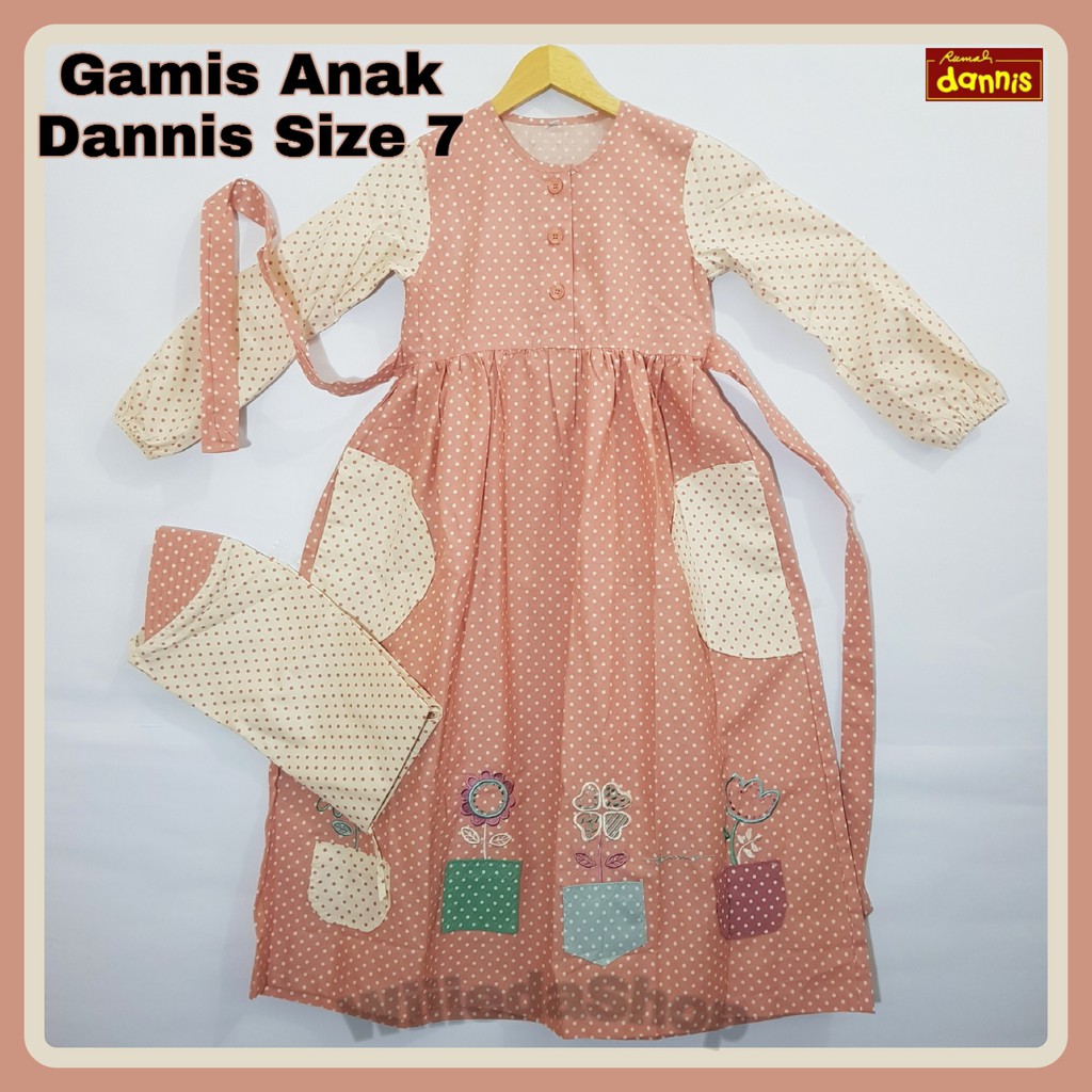 Baju Gamis Anak Murah Pakaian Muslim Anak Dannis Shopee Indonesia