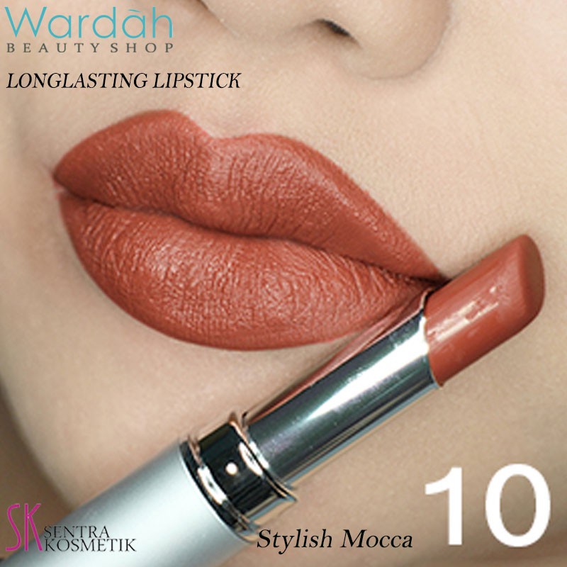 lipstik wardah long lasting stylish mocca