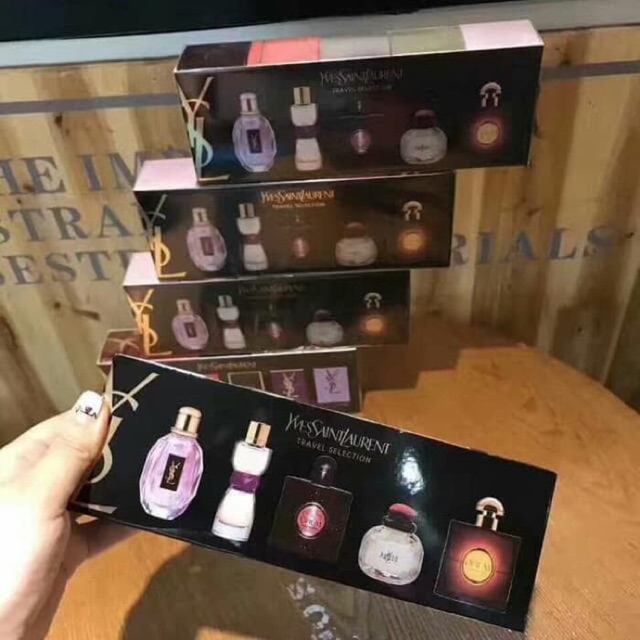 YSL parfum miniature / perfume mini set Yves saint laurent gift set