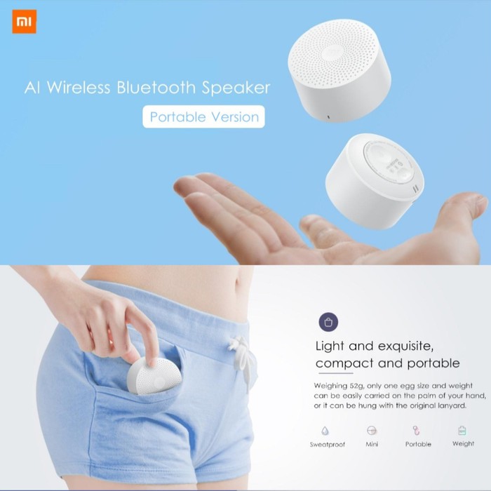 Xiaomi Mini Compact Bluetooth Speaker Versi 2