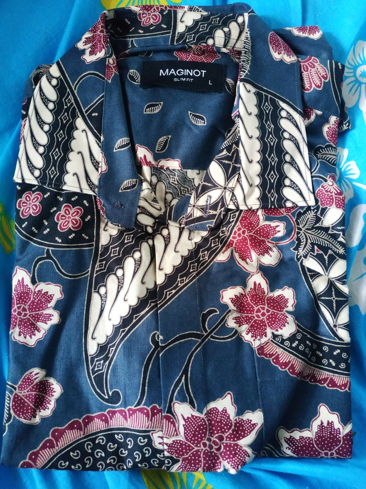 Maginot Kemeja Batik Pria Yasa-ss Lengan Pendek