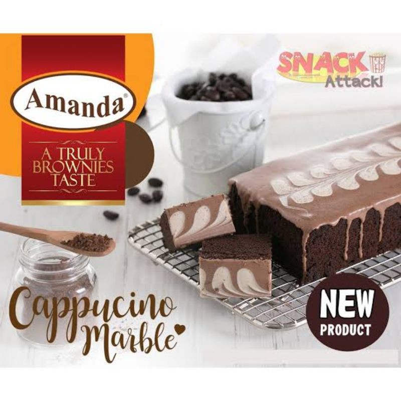 

Amanda Brownies Rasa Cappuccino Marble