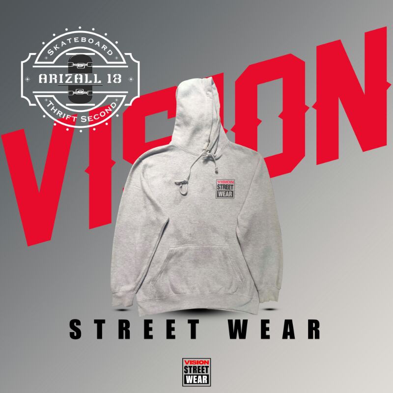 Jaket Hoodie Vision Street Wear SecondBranded SecondHand