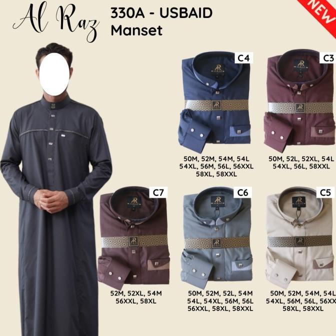 JUBAH PRIA MODERN AL RAZ AL HARAMAIN AL NOOR GAMIS PRIA