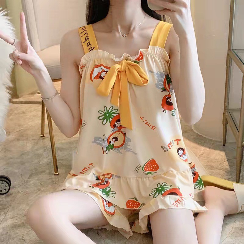 <$ COD $> NL Piyama ikatan simpul katun murni, evaluasi super tinggi Peregangan piyama-5