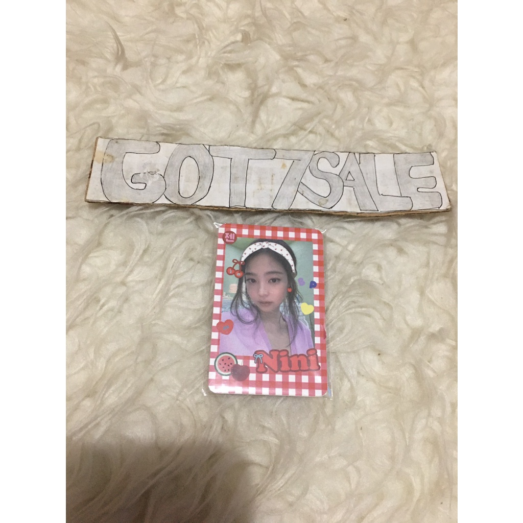 BLACKPINK 2nd press Spring Edition Photocard OFFICIAL PHOTOCARD / SPRINGED PHOTOCARD JISOO LISA JENN