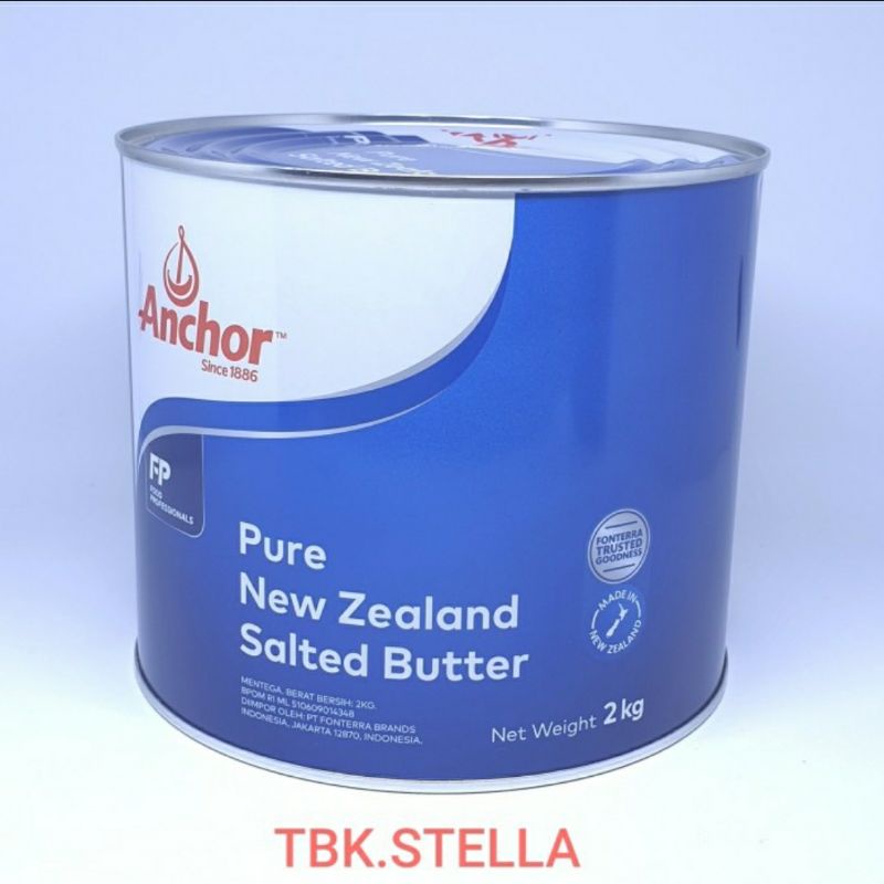 ANCHOR SALTED BUTTER  2 kg