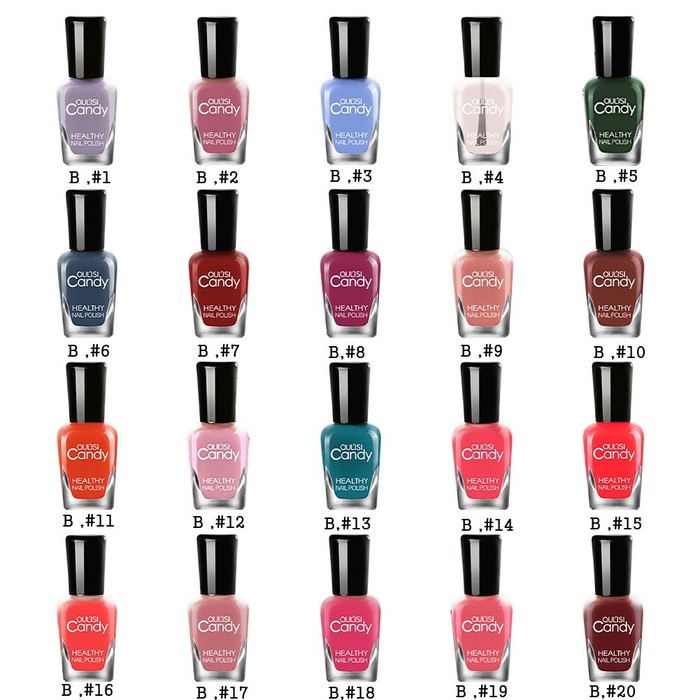 WS11D JB105 B & CEPAT 40 WARNA Kutek Peel Off Cat Kuku