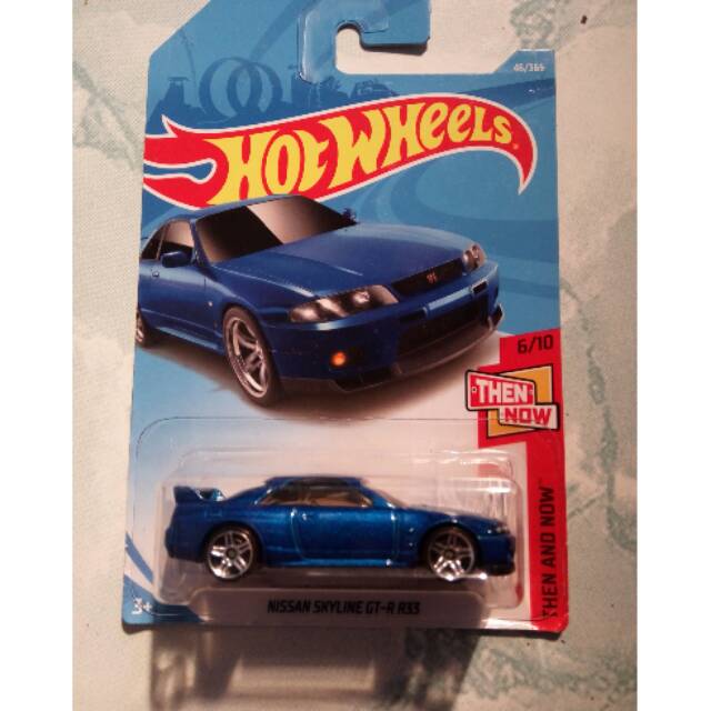 Hotwheels Nissan skyline GT-R R33
