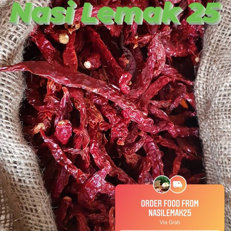 

Cabe Keriting Kering 500gr