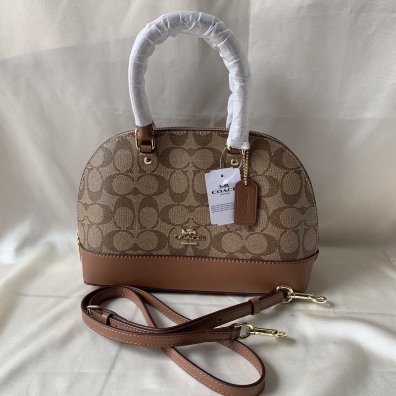 Coach Sierra Mini Satchel Khaki