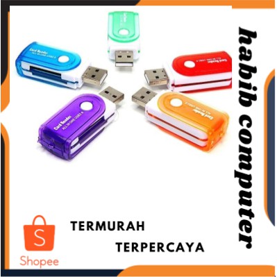 card reader/card reader murah/card reader sd card/card reader 4 in 1/card reader usb/card reader 4 s