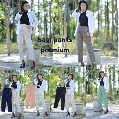 begi pants wanita premium bagi pants terkini modis 2022 terbaru