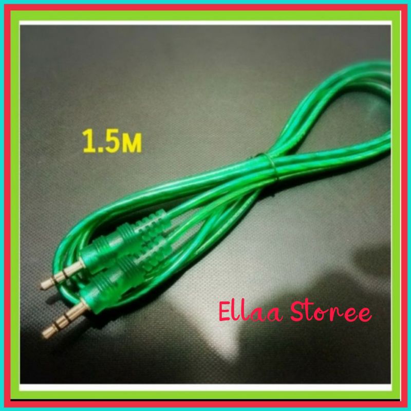 Kabel Jack AUX 1.1 / Kabel Speaker HP Headphone Laptop Multimedia