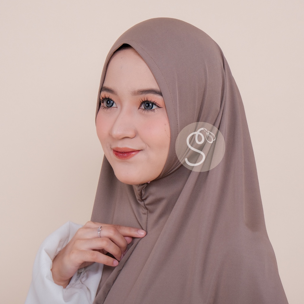 ShalihaFactory - Jilbab Instan Jersey Anti Tembem Non Pet | Daisy Hijab Instan