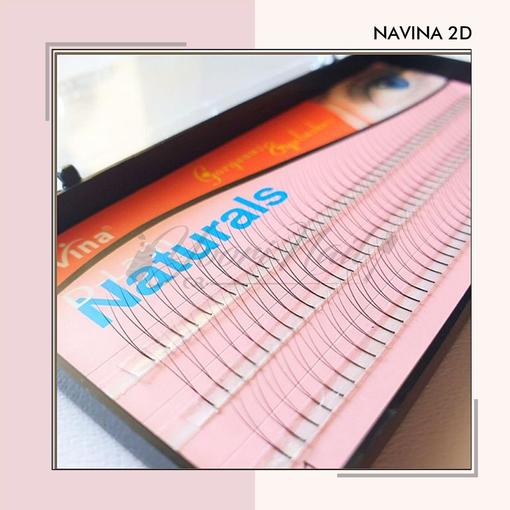 Navina eyelash false lash russian 2D 3D 4D bulumata palsu extension lash