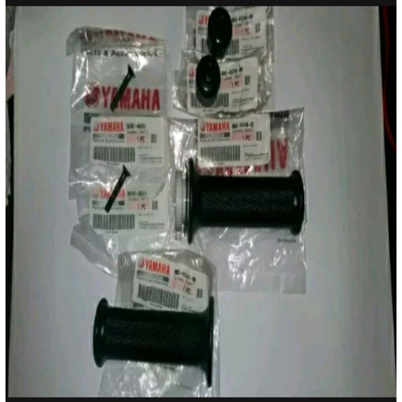 handgrip set dan jalu stang yamaha fiz r original