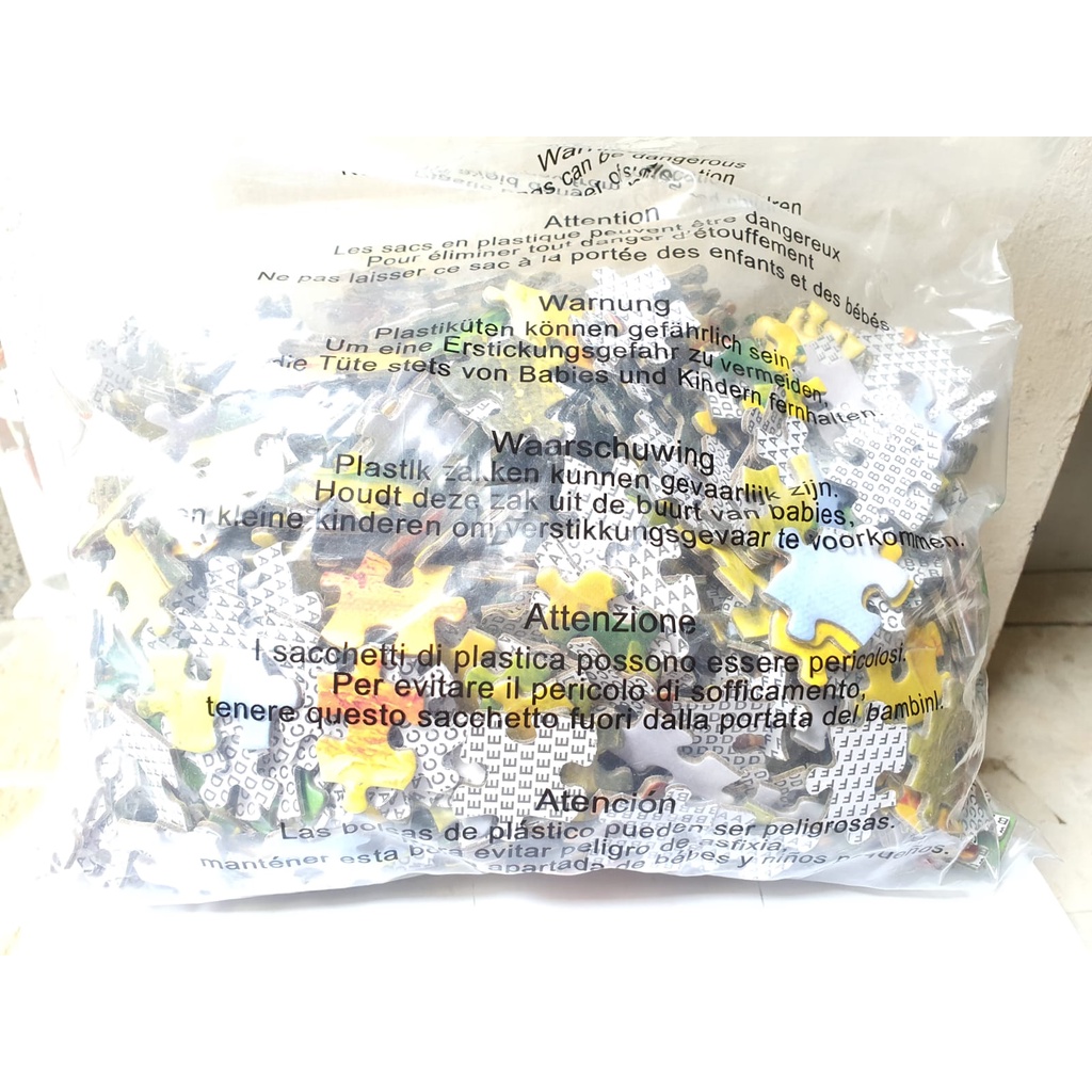 Puzzle 1000 Pcs Premium REINCARNATION Bahan Tebal 2MM Ukuran 50 X 70 Cm