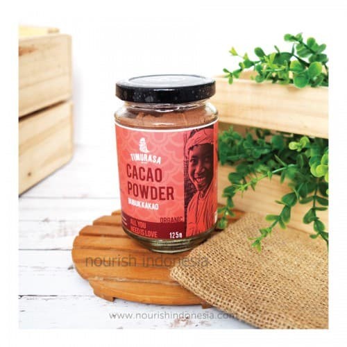 

LAINNYA-KEMASAN-MINUMAN- TIMURASA, ORGANIC RAW CACAO POWDER 125GR -MINUMAN-KEMASAN-LAINNYA.