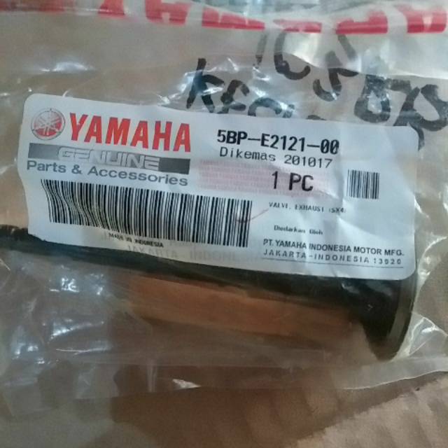 Klep EX Kecil Yamaha Scorpio 5BP E2121 00