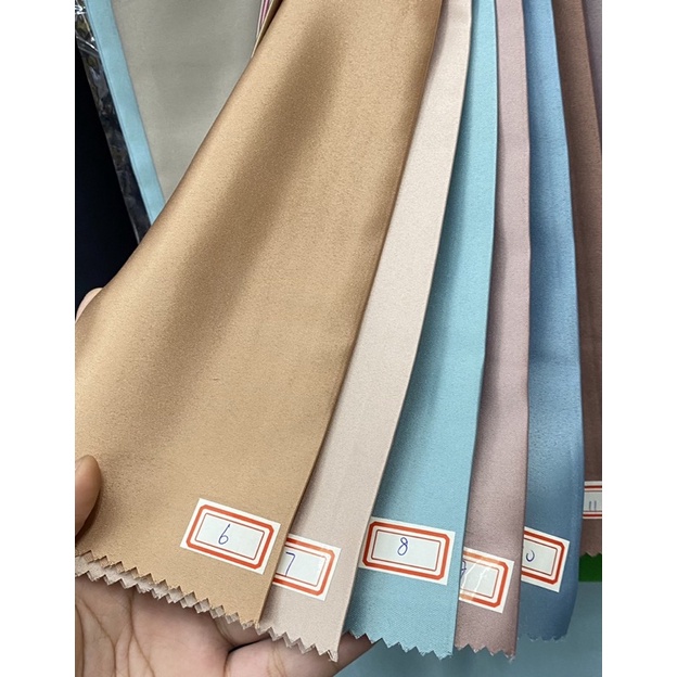 [TERMURAH] KAIN SATIN VELVET BY ROBERTOCAVALII ORIGINAL PREMIUM QUALITY SATEEN SILK VELVET MAXMARA SILKY PER-0.5m GROSIR ECER PAKET BRIDESMAID KEBAYA TILE BROKAT FURING SATIN