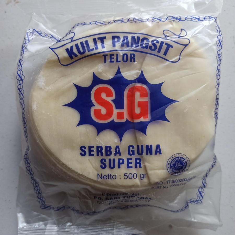 Kulit Pangsit-Dimsum-Siomay SG 500gr isi 50
