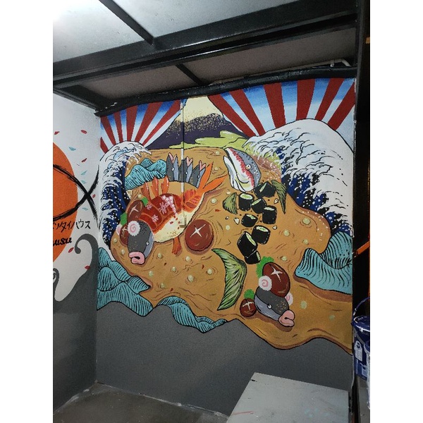 Jasa lukis dinding/mural