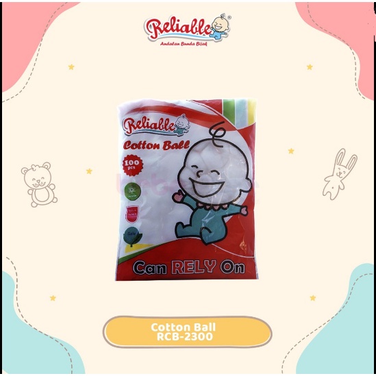 Reliable Cotton Ball Kapas Bulat RCG-2300