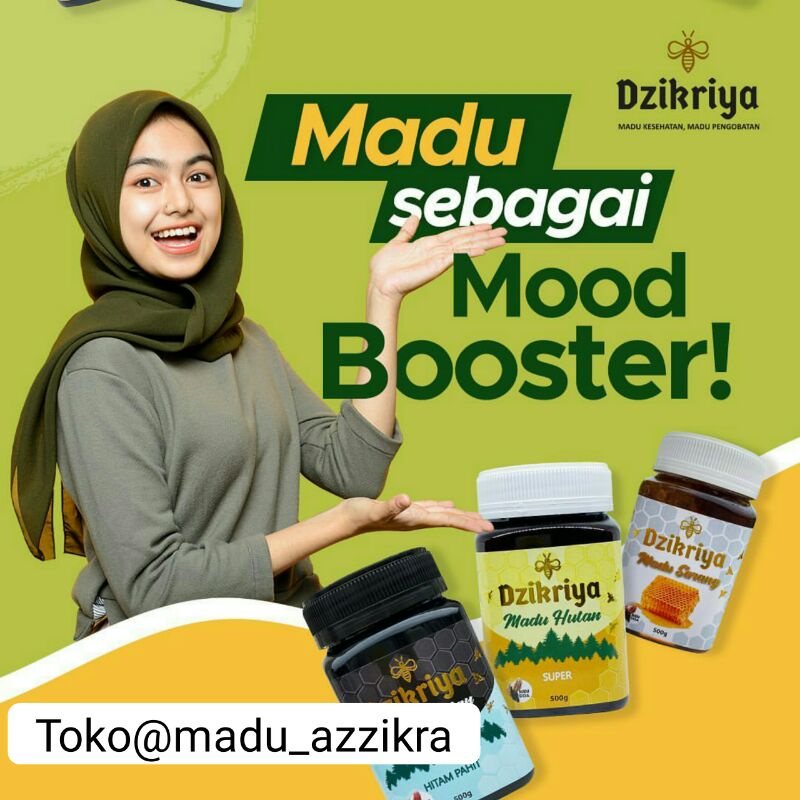 

Madu DZIKRIYA ZIKRIYA ADZIKRIYA Herbal Hutan Sarang Pahit Super Murni Asli