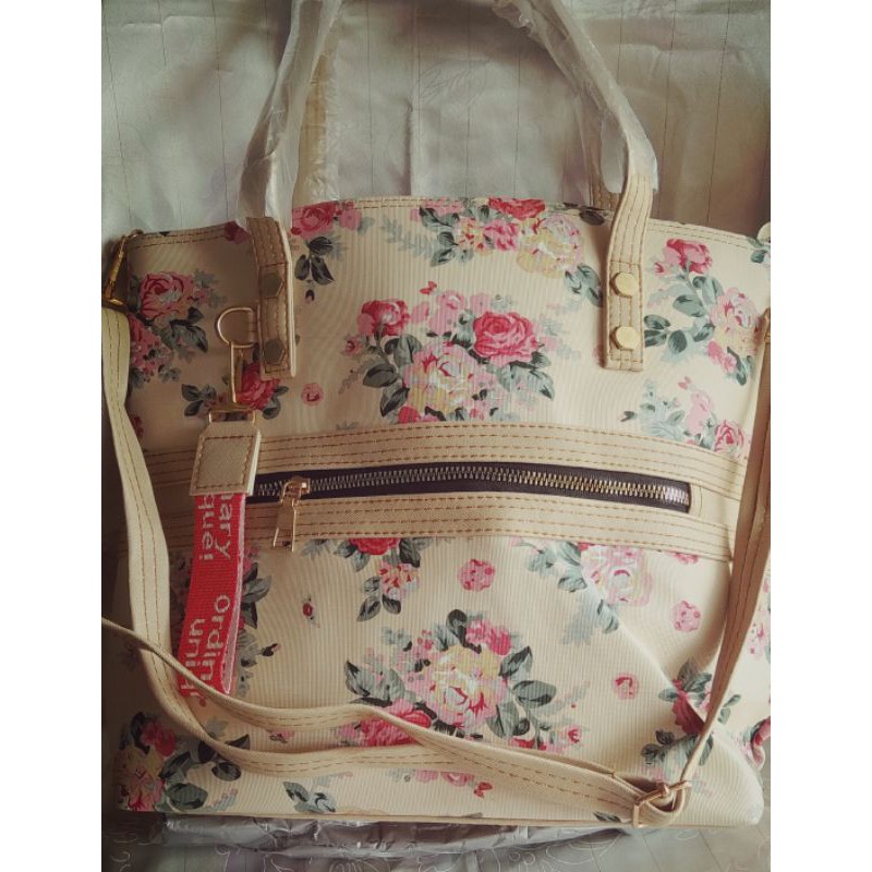TAS LV TOTE BUNGA (TALI PANJANG) PREMIUM