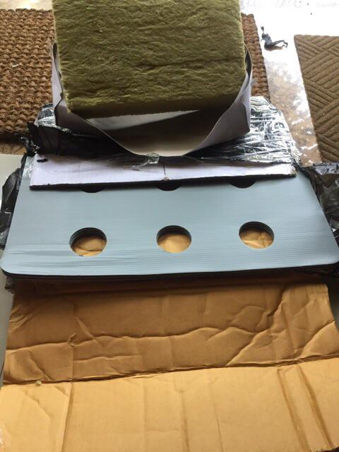 Impraboard Hidroponik Tutup Bak Ada 9 Lubang Untuk Netpot 5 Cm