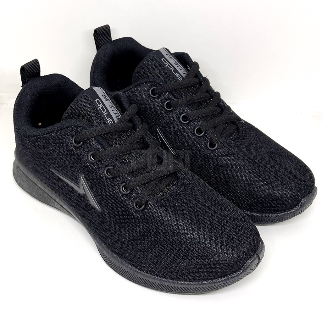 FIURI - ANDO ORIGINAL - SIP 35 37-40 FULL HITAM - SEPATU SNEAKERS SPORT KANVAS SOL KARET WANITA PRIA - SEPATU KETS TRENDY ANAK PEREMPUAN LAKI-LAKI - SEPATU OLAHRAGA LARI FITNES SENAM KERJA KULIAH SEKOLAH SD SMP SMA BERTALI CEWEK COWOK MURAH PROMO DISKON