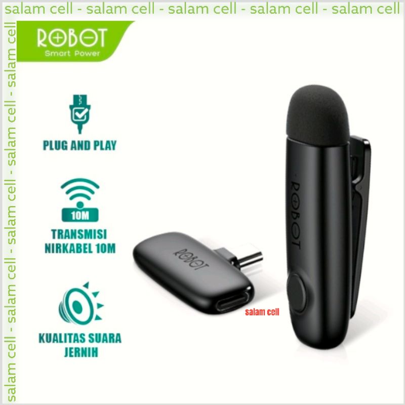 ROBOT Microphone Wireless RS20 Mikrofon Connector Wireless - Garansi