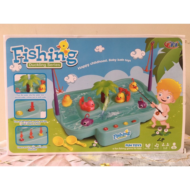 Fishing duckling series mainan anak