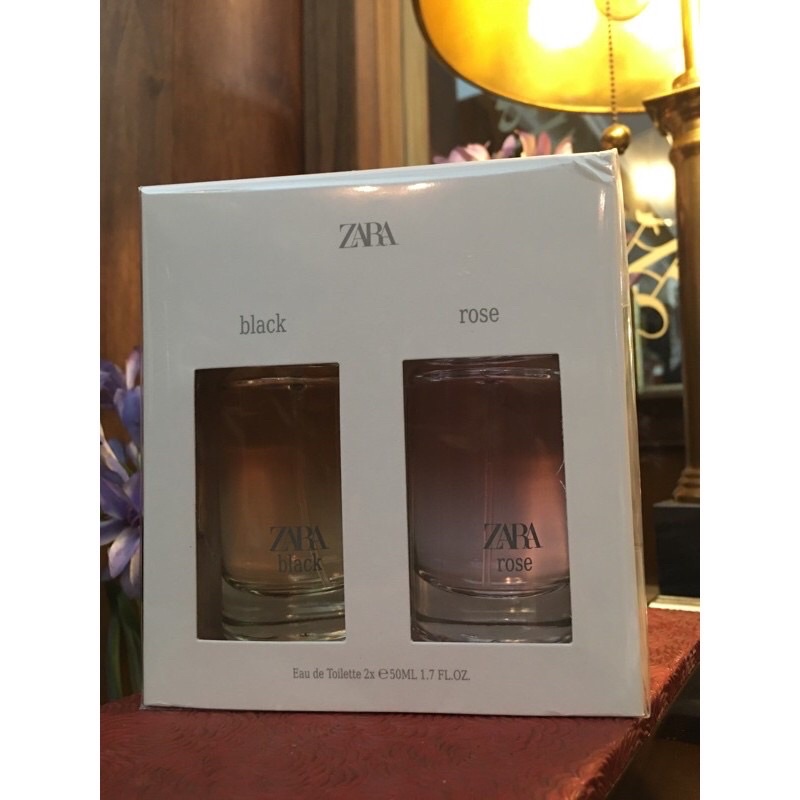 ZARA PARFUME BLACK & ROSE 2 x 50 Ml