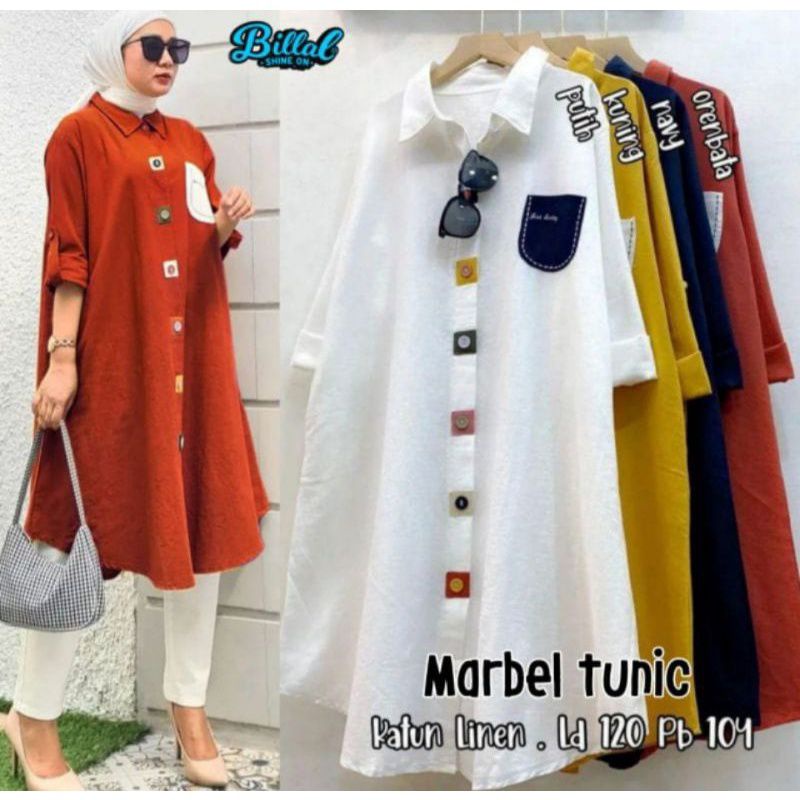 TUNIK KATUN LINEN LD 120 CM | TUNIK JUMBO FIT XXL | TUNIK FULL KANCING | TUNIK TERBARU | ATASAN WANITA KEKINIAN | TUNIK KALTUN LINEN