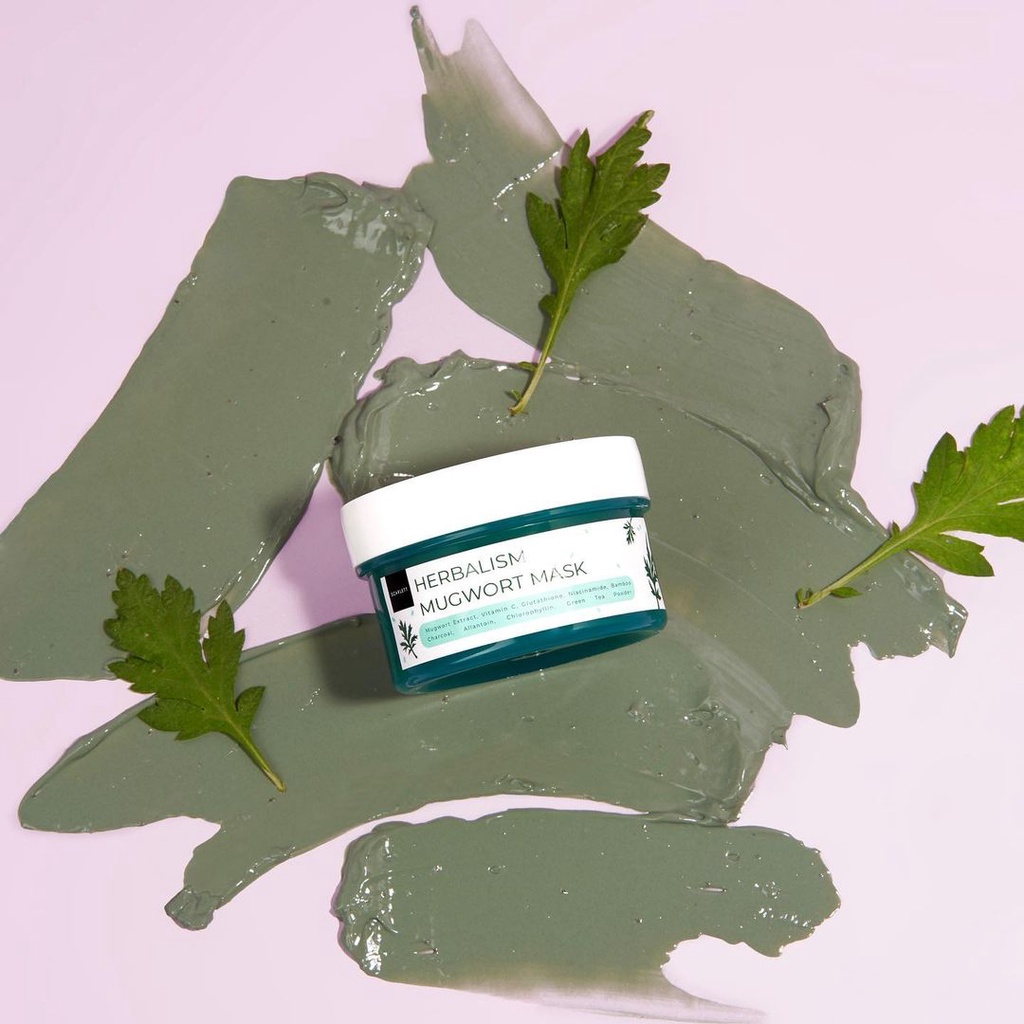 Scarlett Whitening Herbalism Mugwort Mask