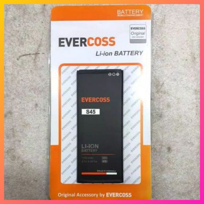 BATERAI BATRE BATTERY EVERCOSS S45 ORI XTREAM 1