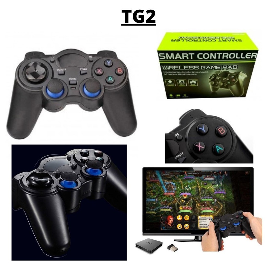 Bluetooth Wireless Joystick Gamepad Controller For Smart TV Box HP 111130