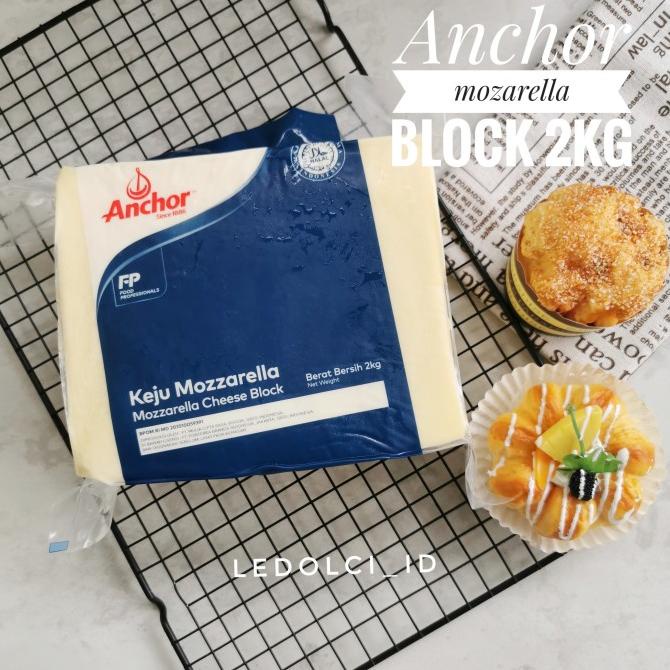 

KEJU MOZZARELLA ANCHOR BLOK | ANCHOR MOZZARELLA CHEESE BLOCK 2 KG ledolci92 Juara