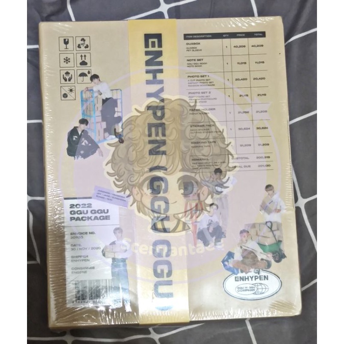 [READY STOCK] ENHYPEN GGU GGU PACKAGE 2022 FULLSET SEALED