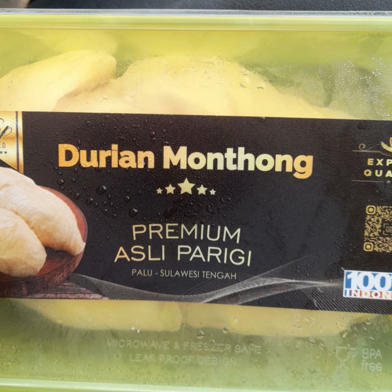 Durian Montong Palu Parigi Super Premium Montong