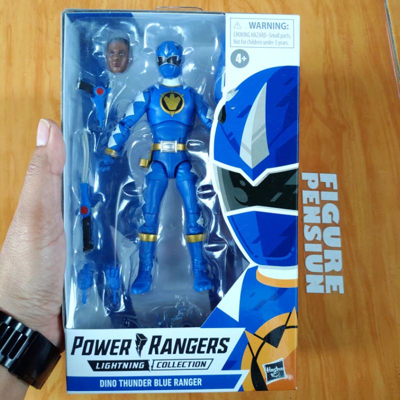 HASBRO POWER RANGERS LIGHTNING COLLECTION DINO THUNDER BLUE RANGER SUPER SENTAI ACTION FIGURE