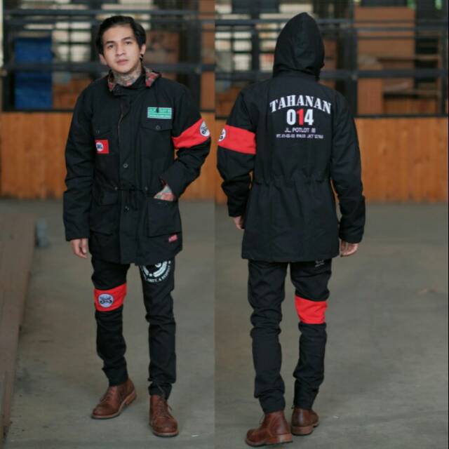 JAKET PARKA SLANK - TAHANAN POTLOT - NGANGKANG STORE