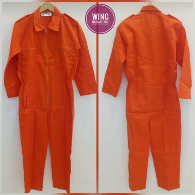 Wearpack Coverall / Baju Bengkel Polos / katelpak / Baju Kerja Proyek